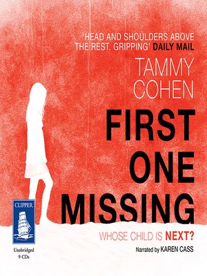 cover image of First One Missing